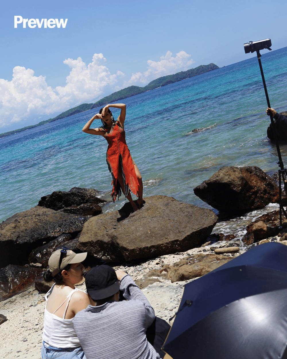 Solenn Heussaff Preview July 2026 cover behind the scenes